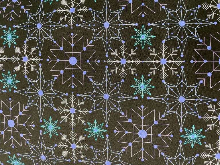 Century Prints-Deco Frost By Giucy Giuce 9 1/2 YDS