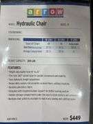 Arrow Hydraulic Chair