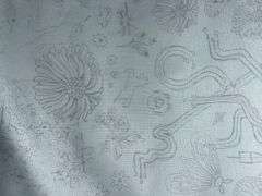 Chrysanthemum By Alison Glass 8 7/8 YDS