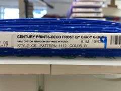Century Prints-Deco Frost By Giucy Giuce 9 YDS