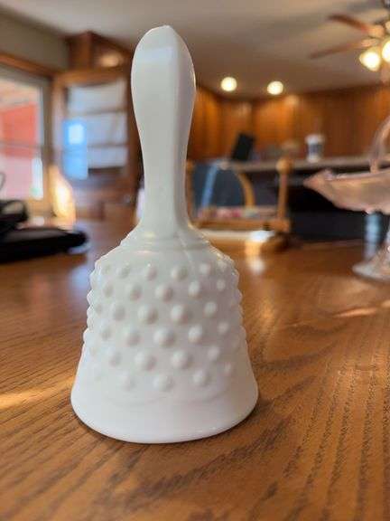 Hobnail Glass Bell