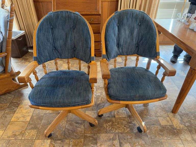 Rolling Dining Room Chairs Set Of 4