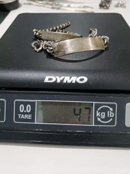 47 grams sterling bracelets - Marquette Auction Services