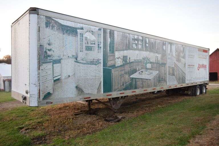 Dry Van Semi Trailer