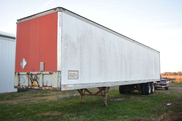 1984 Fruehauf FB100-F2-48 Dry Van Trailer