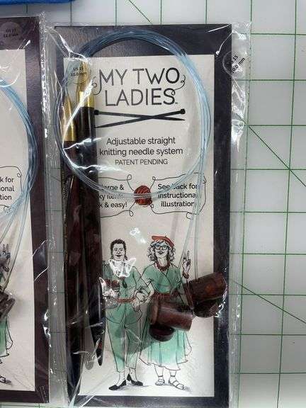 My Two Ladies Knitting Needles