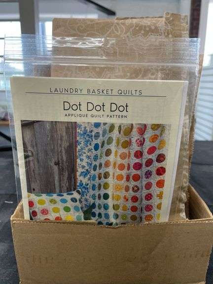 Laundry Basket Quilts Dot Dot Dot Quilt Kit