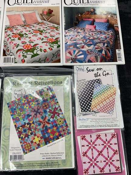Sarah J and Quilt Mania Patterns