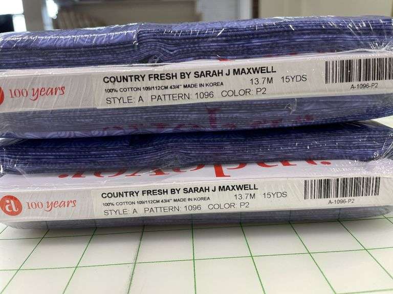 Country Fresh By Sarah J Maxwell Andover 15 YDS