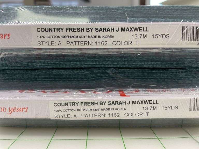 Country Fresh By Sarah J Maxwell Andover 15 YDS