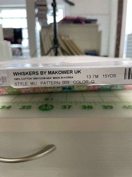Whiskers By Makower UK 4 YDS