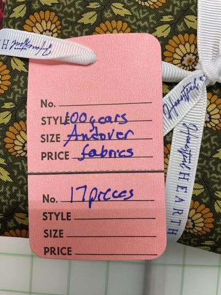 Fat Quarters QTY 17