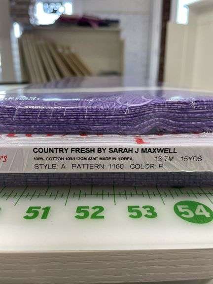 Country Fresh By Sarah J Maxwell Andover 15 YDS