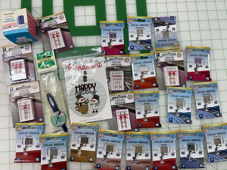 Organ Needles and Sewing Notions