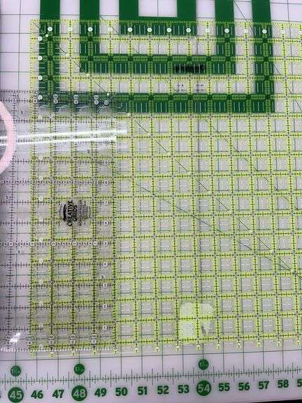Creative Grids Rulers and Yazzii Quilters Bag