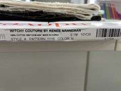Witchy Couture By Renee Nanneman Andover 3 1/8 YDS