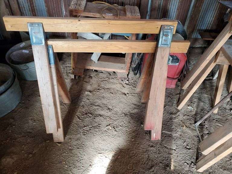 Set of Stanley saw horses