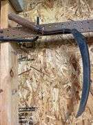 Wooden Hand Saw, Grease Gun, and Misc
