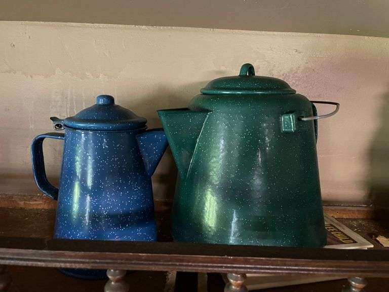 Enamel Kettle Pots