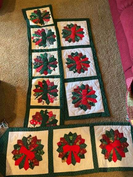 Christmas Quilted Table Runners