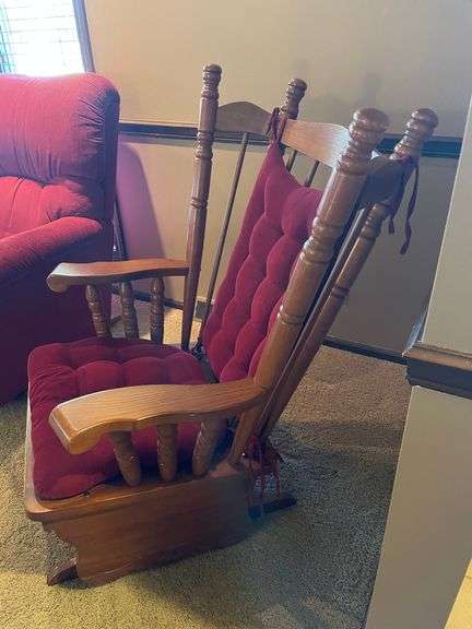 Wooden Glider Rocker