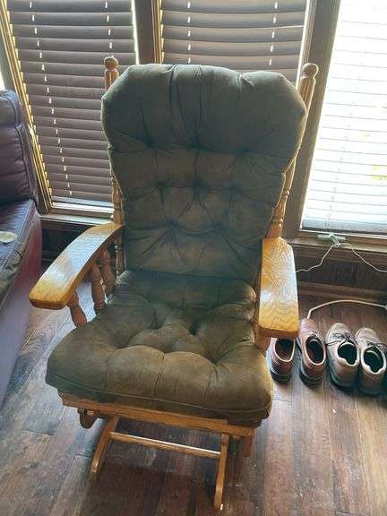 Wooden Glider Rocker