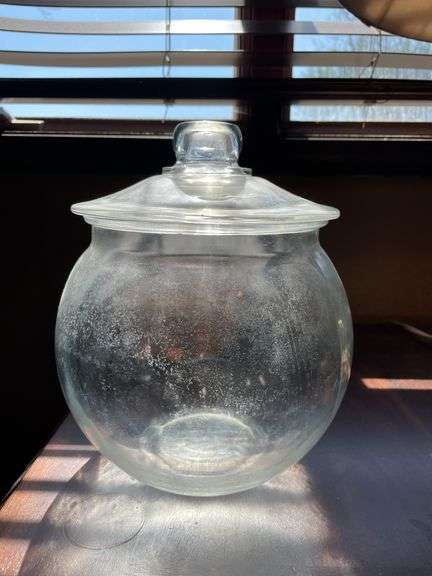 Round Candy Jar