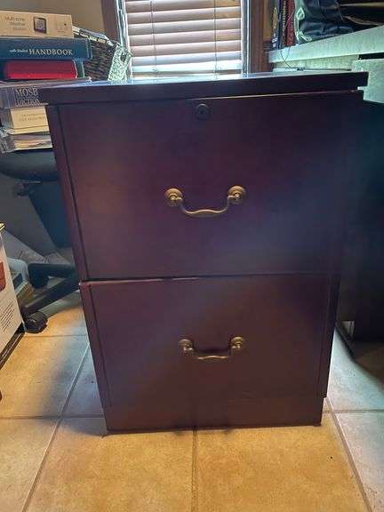 Wooden File Cabinet