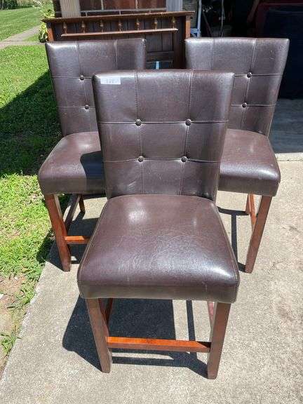 leather bar chairs