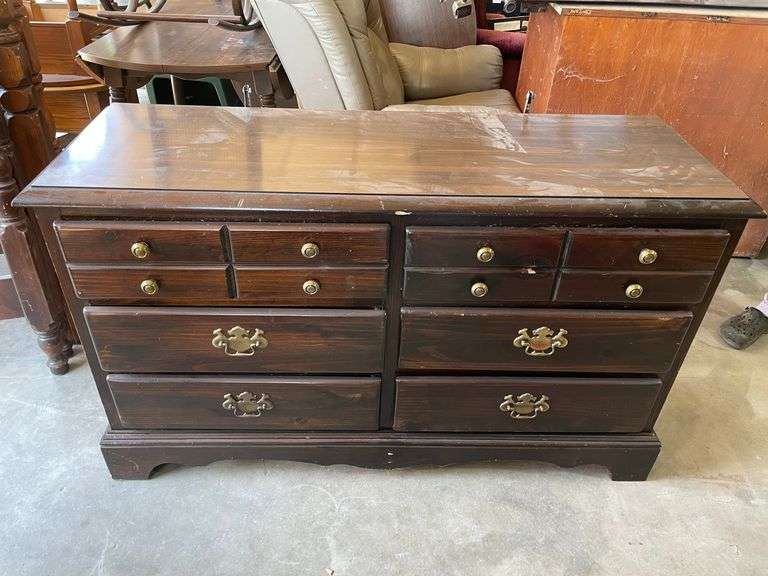 Queen Size Bedroom Set Dresser With Mirror