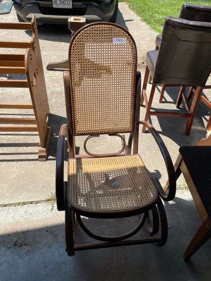 wicker rocker
