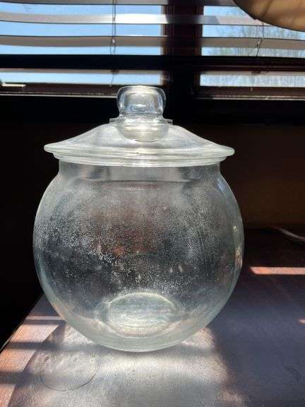 Round Candy Jar