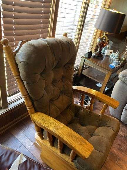Wooden Glider Rocker