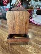Lester Lewis Wooden Match Holder