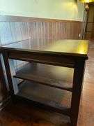 Wooden End Tables: Heavy