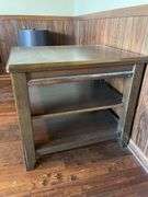 Wooden End Tables: Heavy