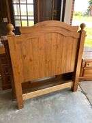 Twin Size Headboard and Dresser Pressed Pine Grain
