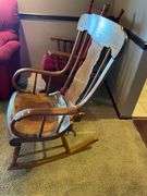 Nice Heavy Wooden Rocker