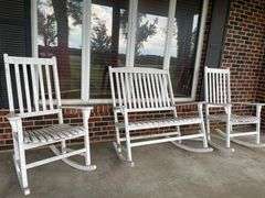 Outdoor Wooden Rockers