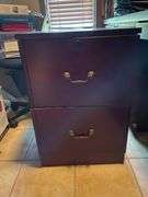 Wooden File Cabinet
