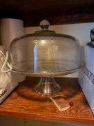 Electric Space Heaters, Cake Dome, Linens In Closet