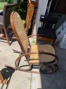 wicker rocker