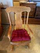 Nice Heavy Wooden Rocker