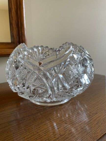 Scalloped Glass Bowl