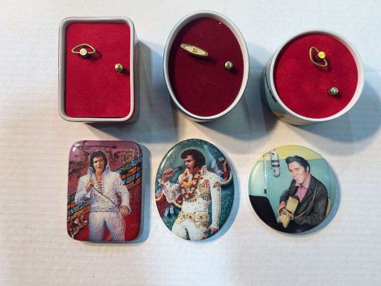 Elvis Presley Hit Parade Music Box Collection from Ardleigh-Elliott