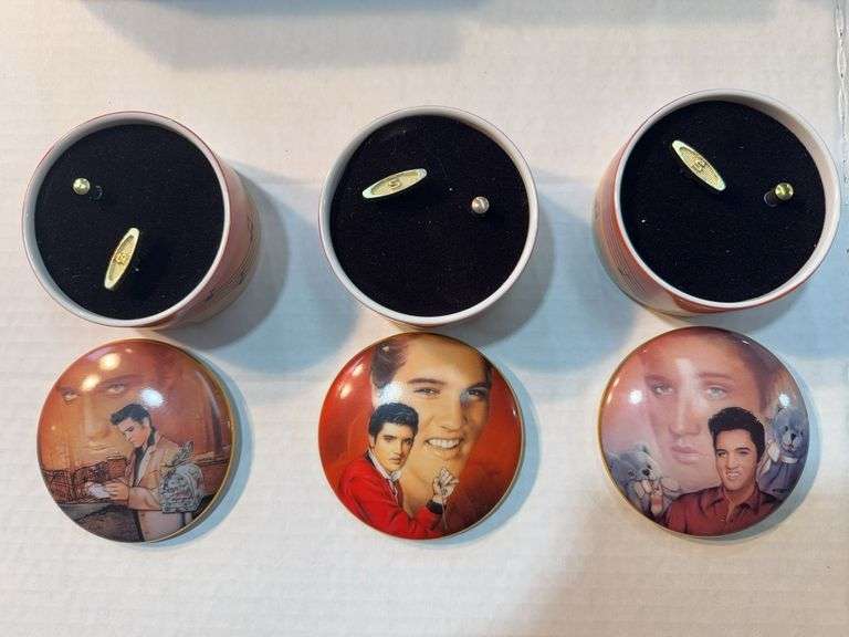 Elvis Presley Hit Parade Music Box Collection from Ardleigh-Elliott