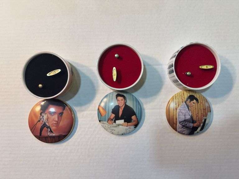 Elvis Presley Hit Parade Music Box Collection from Ardleigh-Elliott