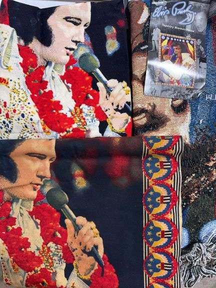 Elvis Blanket and Other Material