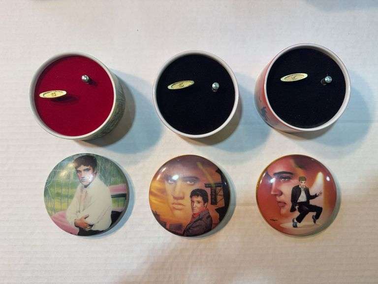 Elvis Presley Hit Parade Music Box Collection from Ardleigh-Elliott