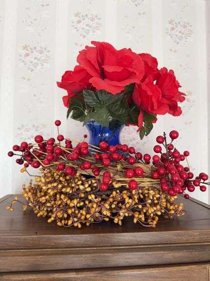 Wreaths and Decor (Living Room A)